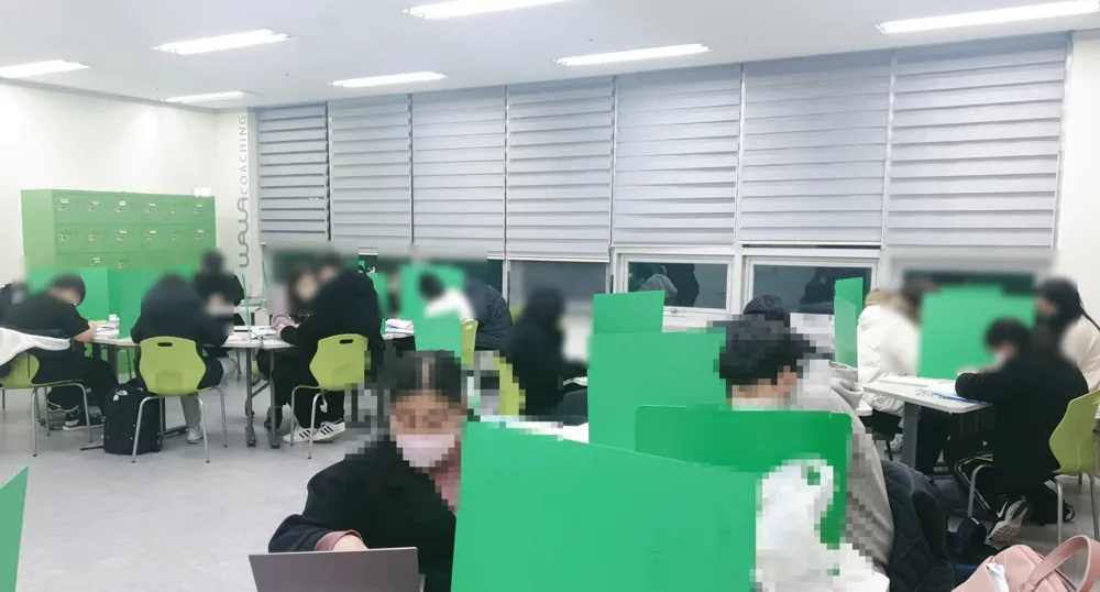 탑동초 인근 와와학습코칭센터 1:1 학습코칭 공간
