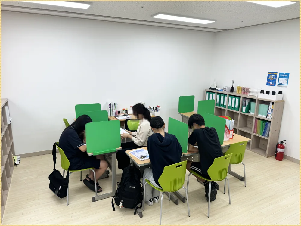 송촌초 인근 와와학습코칭센터 1:1 학습코칭 공간